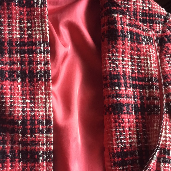 Rena Rowan Plaid Tweed Jacket - Picture 7 of 16